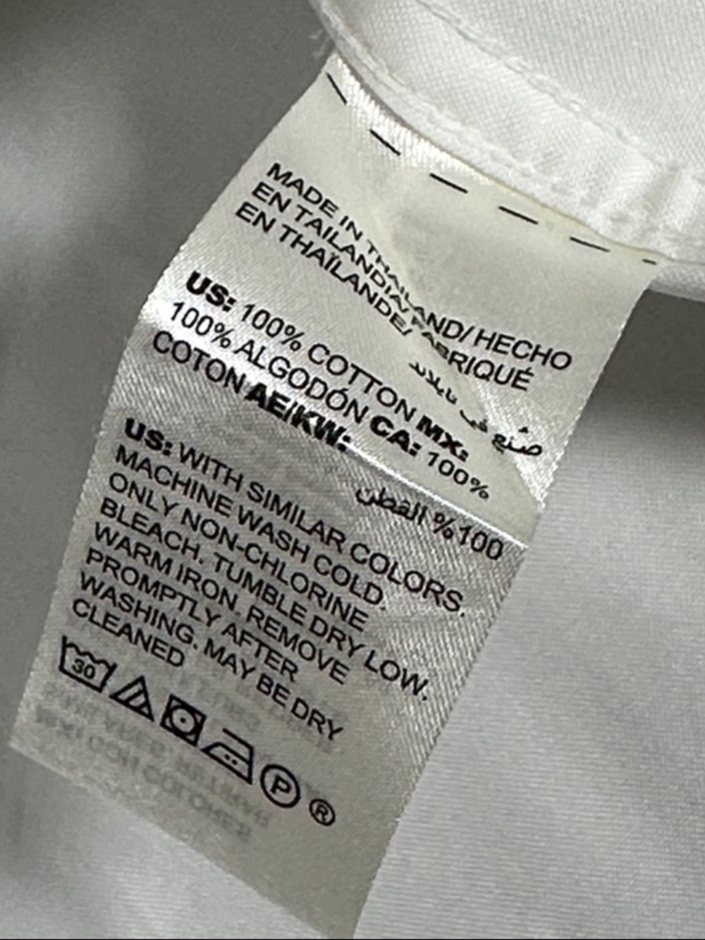 Chicos No Iron Chic Stretch Piping Detail Tunic Shirt Women’s Size 0 Small 4/6 - Picture 13 of 14
